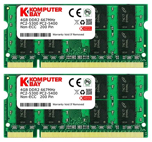 Memoria Ram Ddr2 4Gb Laptop Marca Komputerbay