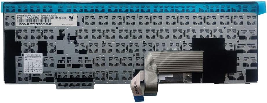 Laptop Replacement Keyboard Fit Lenovo ThinkPad E540 E531 E545 04Y2358 Spanish Layout