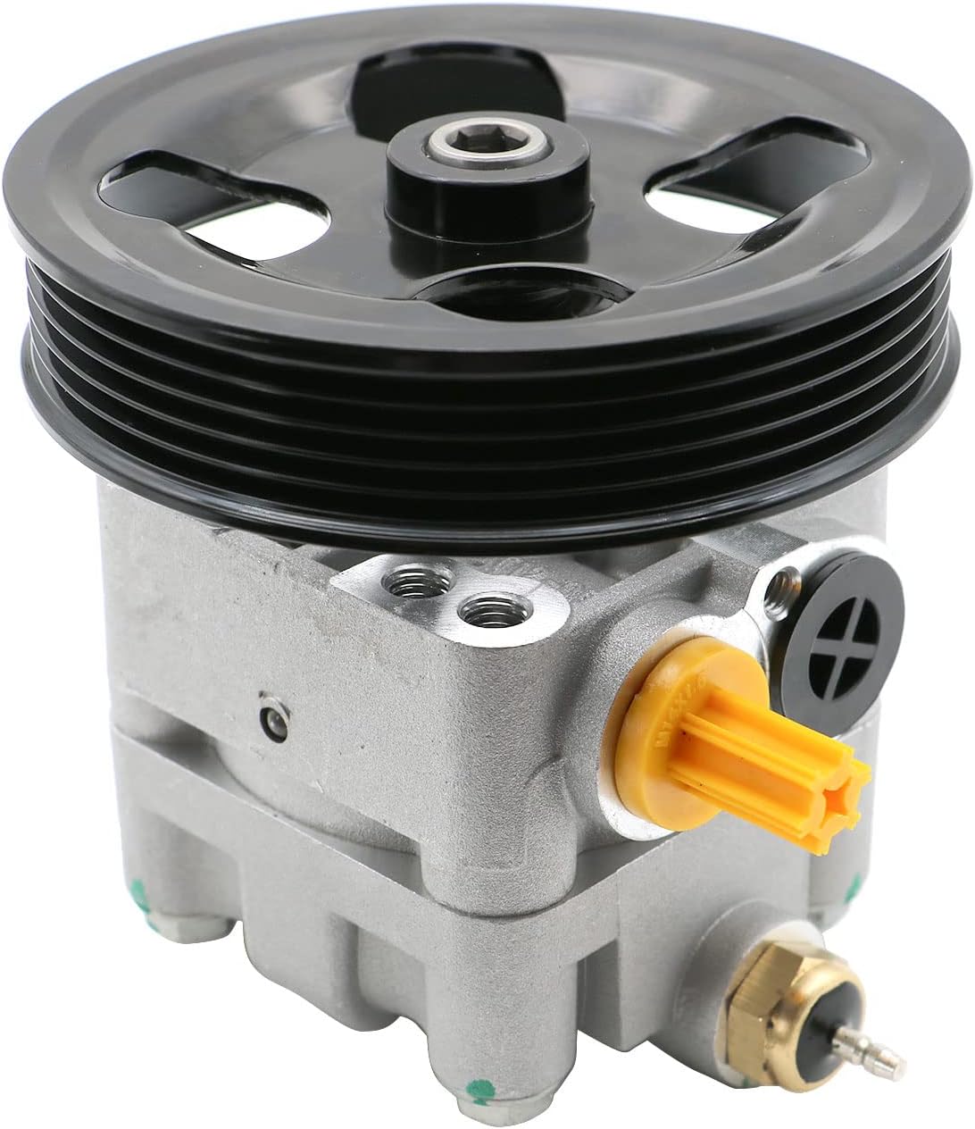 Chefull 21-5254 Power Steering Pump with Pulley Compatible with Subaru Baja 2003 2004 2005 2006 Legacy 2002-2004 Outback 2002-2003 H4 2.5L