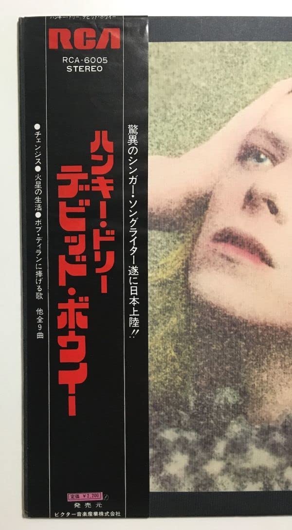 Amazon.co.jp: 国内盤 稀少赤黒帯 デヴィッドボウイ/ハンキードリー
