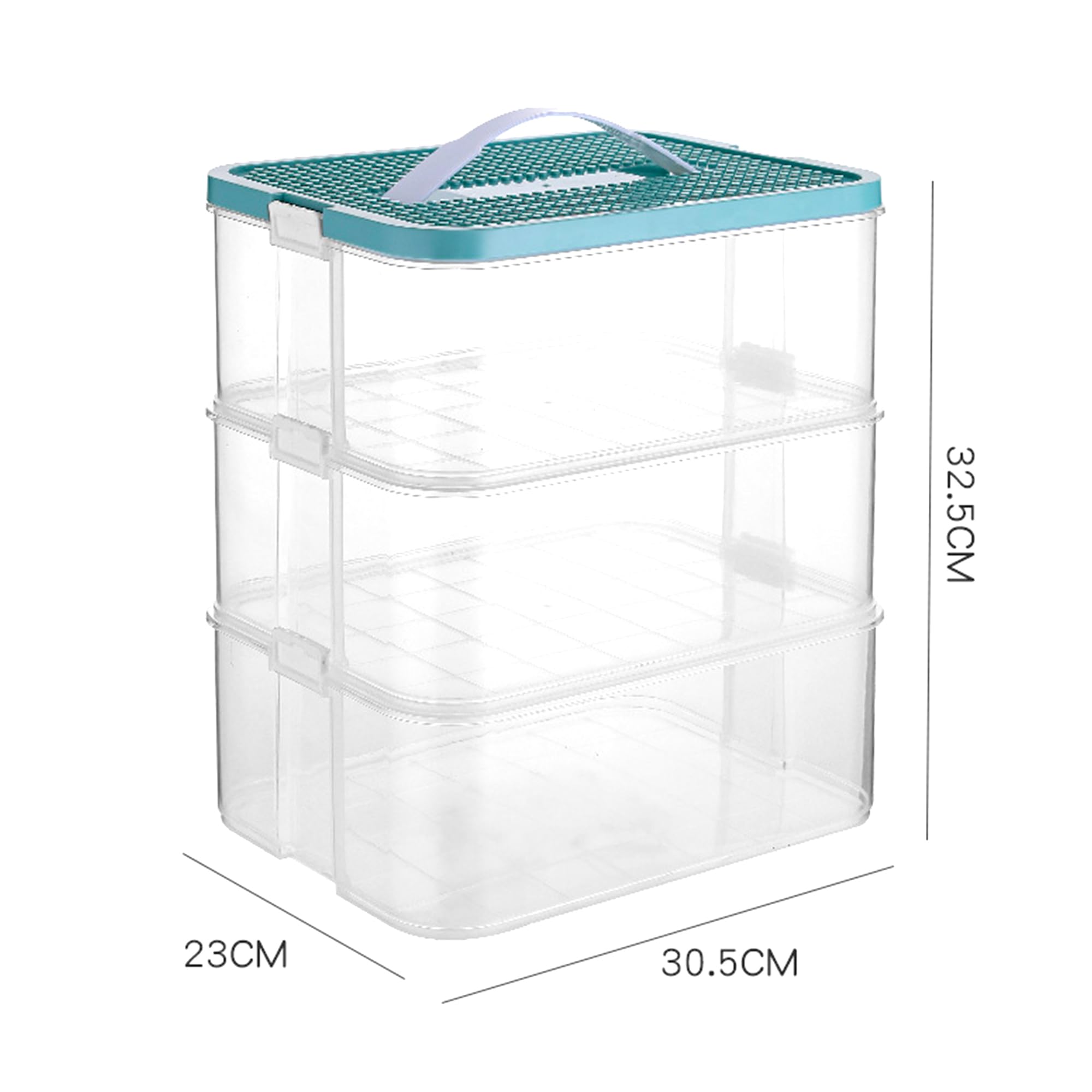 Caja de Almacenamiento para Niños con Tapa Bloques Construccion Niños Organizador para Lego Cajas Apilables Cajas Organizadoras para Piezas