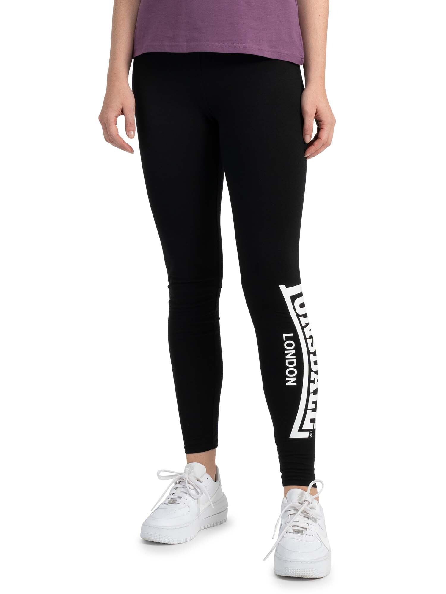 Lonsdale MERRIDGE Women's Leggings, Black/White, S