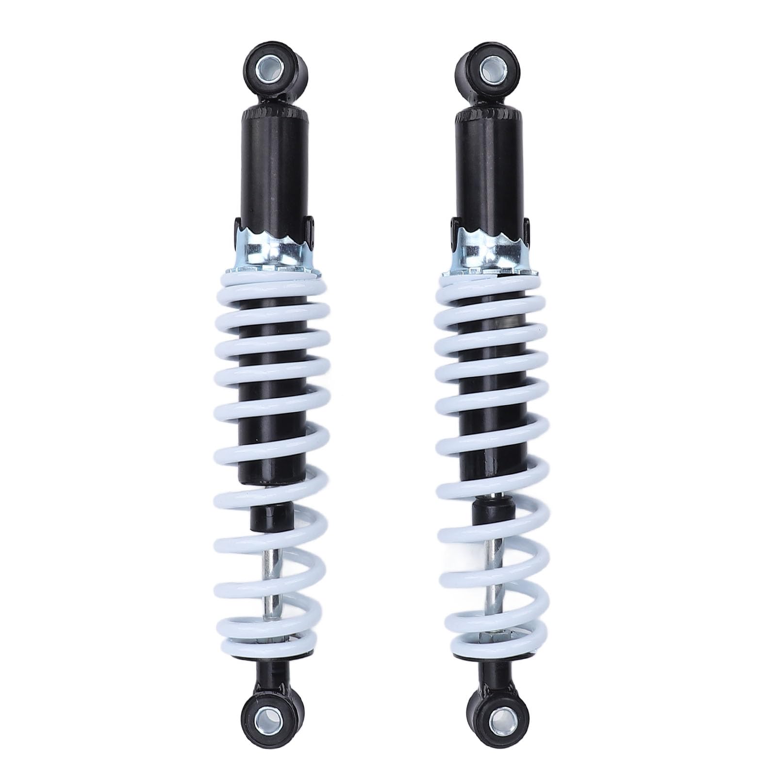 KIMISS Amortiguadores para moto ajustables, para mini dirt bike y scooter, 300mm de longitud, absorción de impactos y de amortiguación regulable, repuesto de suspensión