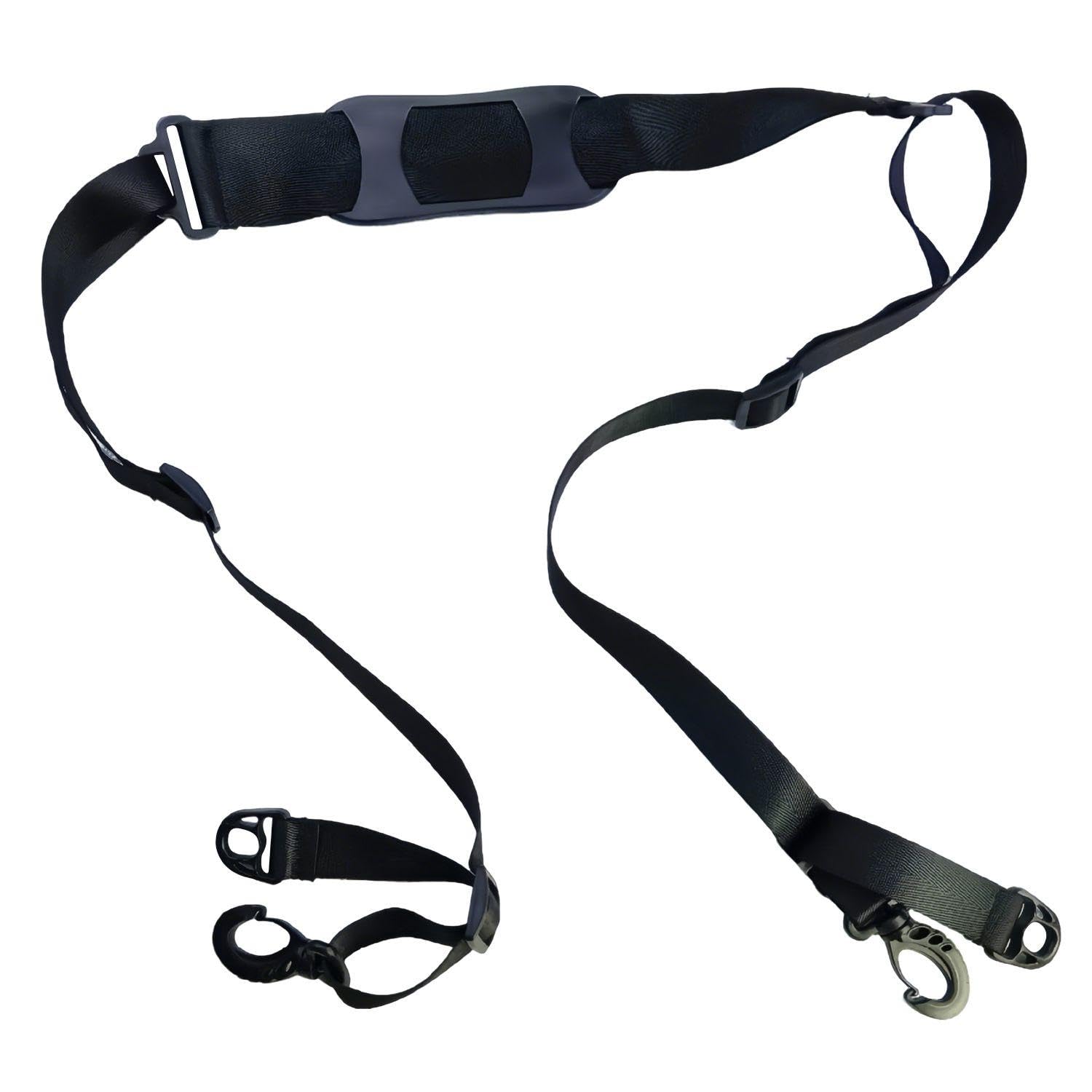 Scolare D'Épaule À Scooter 1 Pièce, Taille Réglable, Sangle Arrière Multifonctionnelle Créative, Commodité Extérieure, Sangle De Support De Scooter.