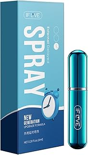 Spray retardateur pour hommes, Spray désensibilisant pour hommes, prolonge efficacement le temps des hommes, améliore le confort, contrôle les orgasmes et vous fait durer plus longtemps au lit-6ml