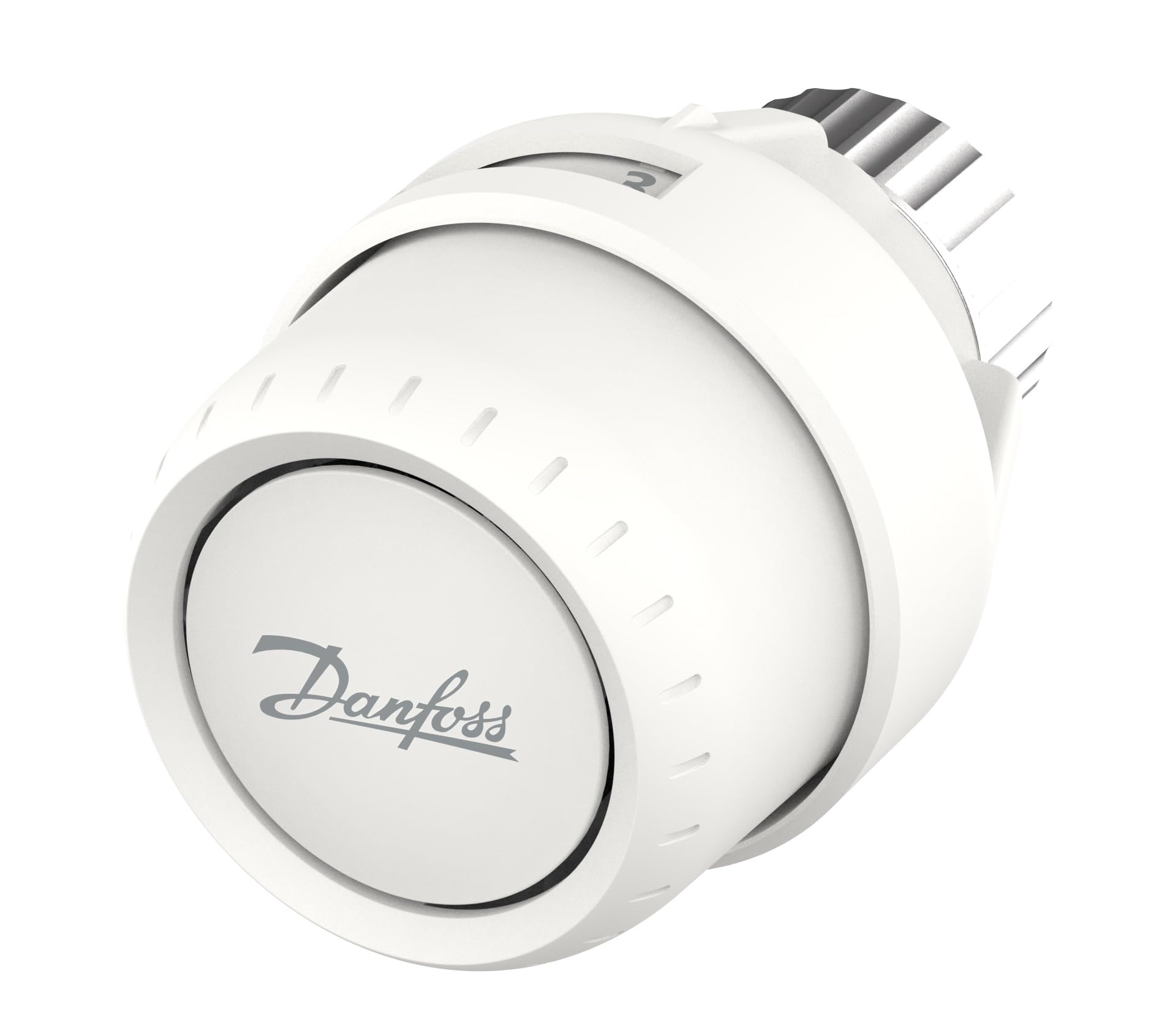 Danfoss Aveo™ Radiator Valve Mounted Thermostatic Operator with Built-In Dial for Danfoss RA valves | Gas-filled for Precise Temperature Control