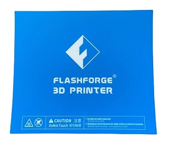 Blue Heated Bed Print Sticker for Build Plate Flashforge Guider II 2S IIS 3D Printer 305 x 265mm 1