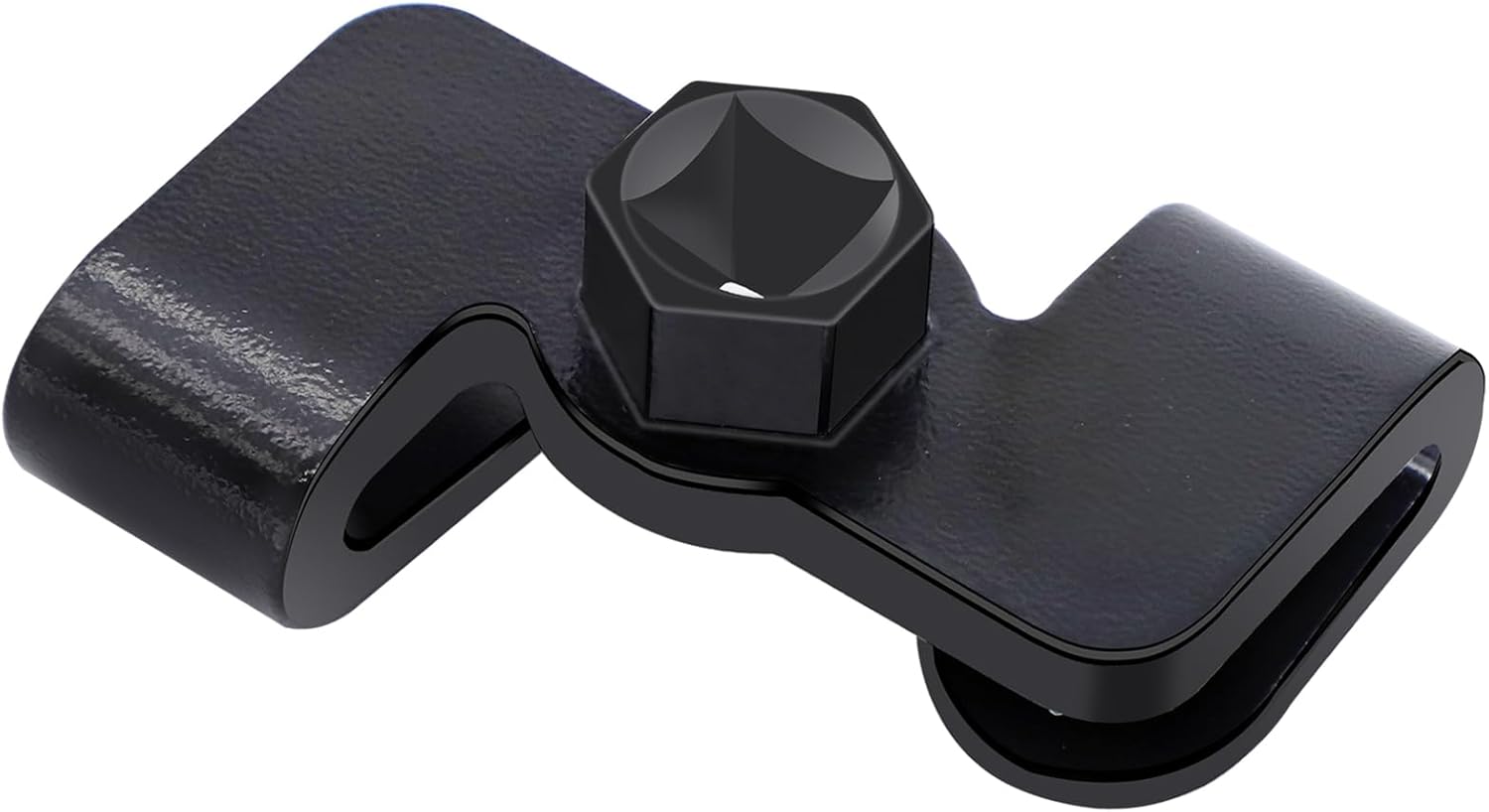 Universal Wrench Extender Breaker Bar and Offset Extension Wrench Adapters, Wrench Extender for 1/2 Inch Drive Breaker Bars/21 mm Hex Drive, Garage Repair, Automotive, Torque Adapter, Black