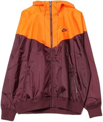 NIKE NSW HE WR Sportswear Windrunner Hooded Jacket, Full Zip-Up Windbreaker, Sportswear for Gym, Fitness, Muscle Training, Running, Marathon, Jogging, Suitable for Fall, Winter, Spring, Men's Domestic