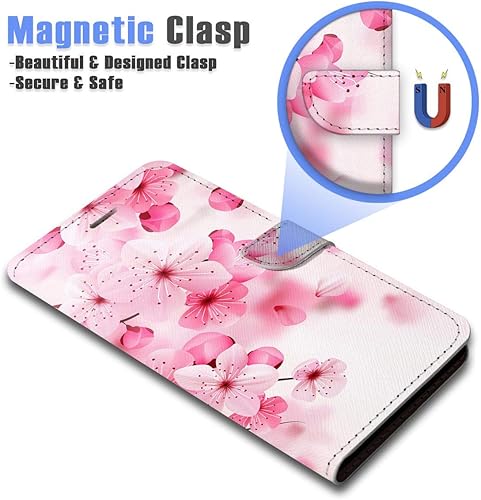 Miniatura 4 de Funda tipo cartera con tapa para iPod 7, iPod 6, iPod Touch 7, 6 generación, A22013 Flower Cherry Bloom 22013