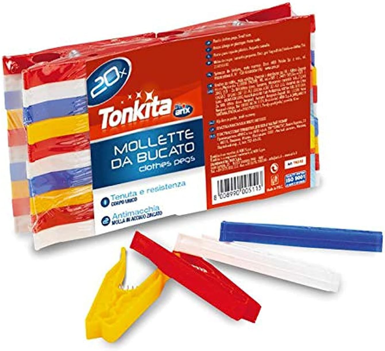 Tonkita Plastic Pegs 20 Pcs