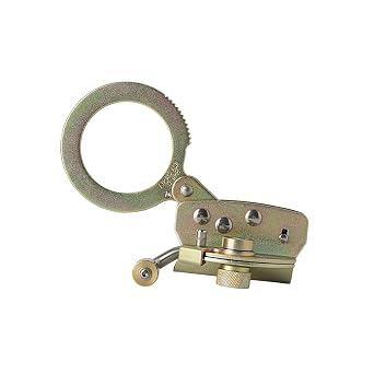 SafeWaze FS1120 Removable Fall Arrester for 5/8" Rope, Zinc Plated Steel