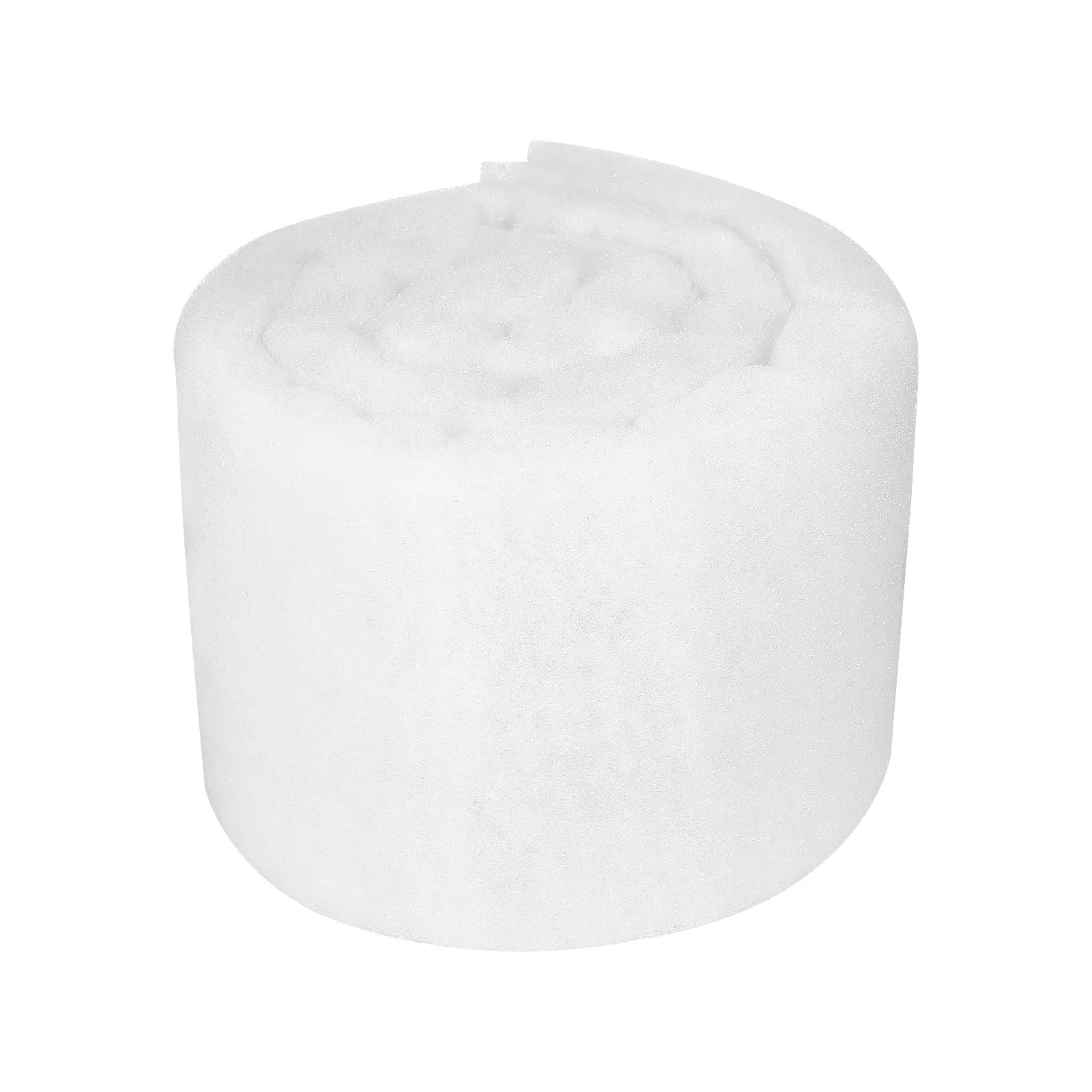 Esponja filtrante para acuarios, Rollo de hilo esponja for filtro acuario, blanco, 100x12x2cm