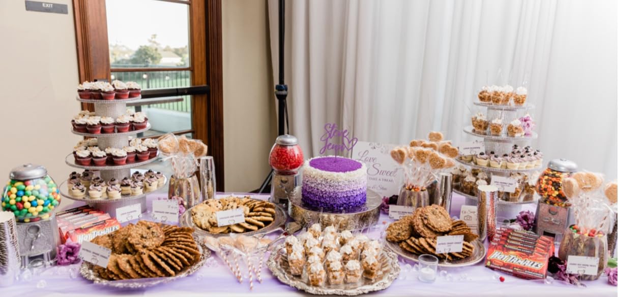 Medium Size 11" Metal and Glass Candy Gumball Machine, Silver Color