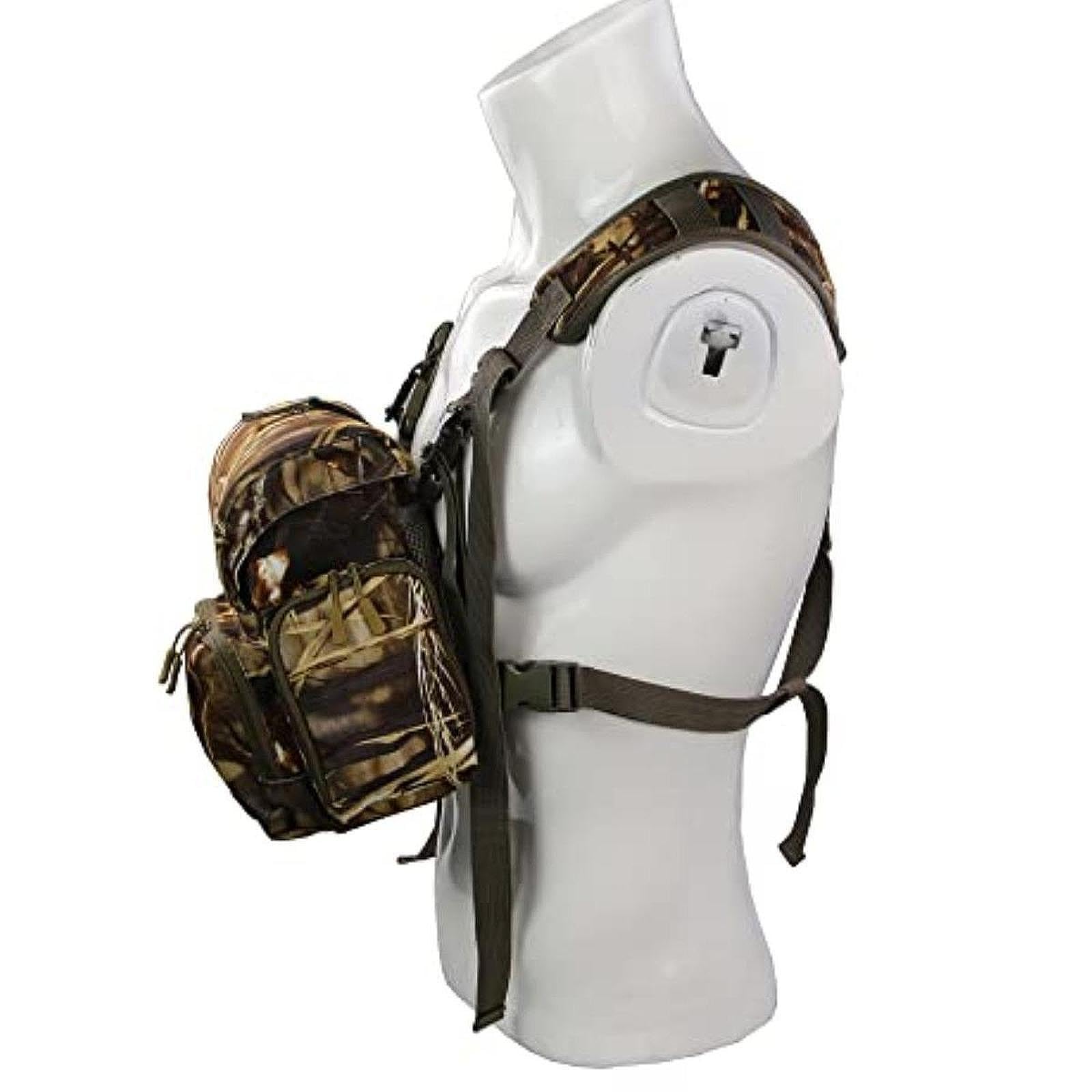 Sacoche de Poitrine Porte-Jumelles avec Harnais, Protection Contre l'usure, Sac de Rangement Robuste et Polyvalent pour l'escalade et la