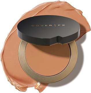 COVER FX Total Cover Cream Foundation - Shade T1 - Buildable Coverage - Natural Finish - Oil-Free - Sweat-Proof