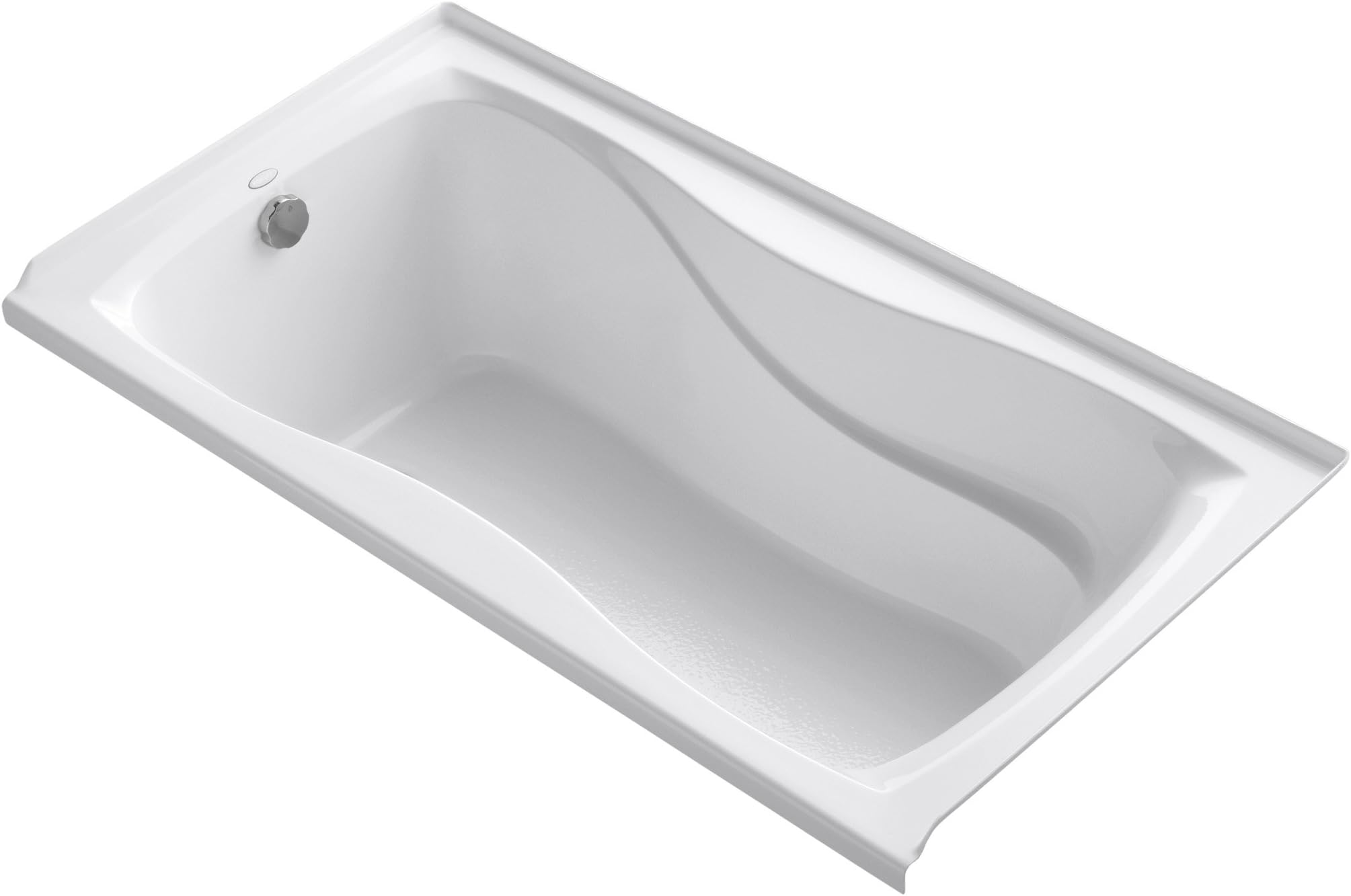 KOHLER K-1219-L-0 Hourglass 32 Bath, White