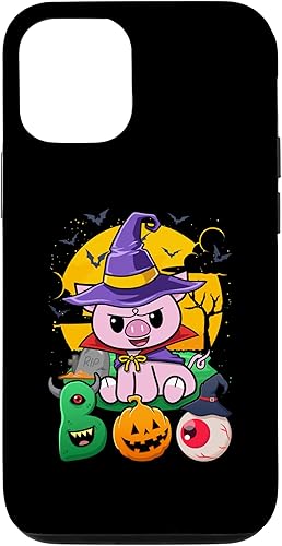 Miniatura 4 de iPhone 12 mini Pig Boo Witch Trick Or Treat Halloween Costume Case