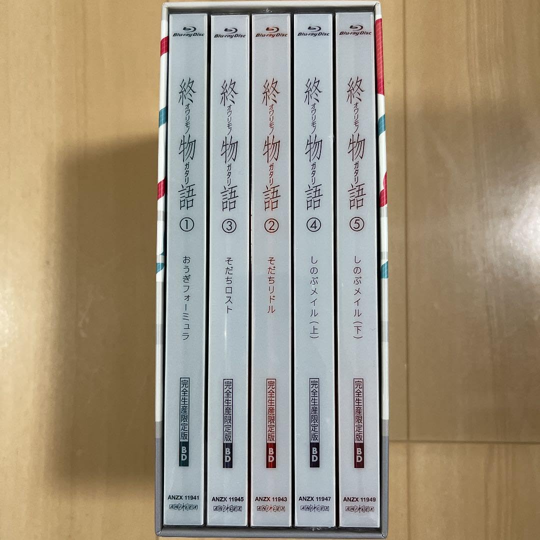 Amazon.co.jp: ！終物語 ①②③④⑤〈完全生産限定版〉BD : パソコン 