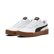 PUMA Sneaker da Donna Carina 3.0, Puma White Puma Black, 41 EU