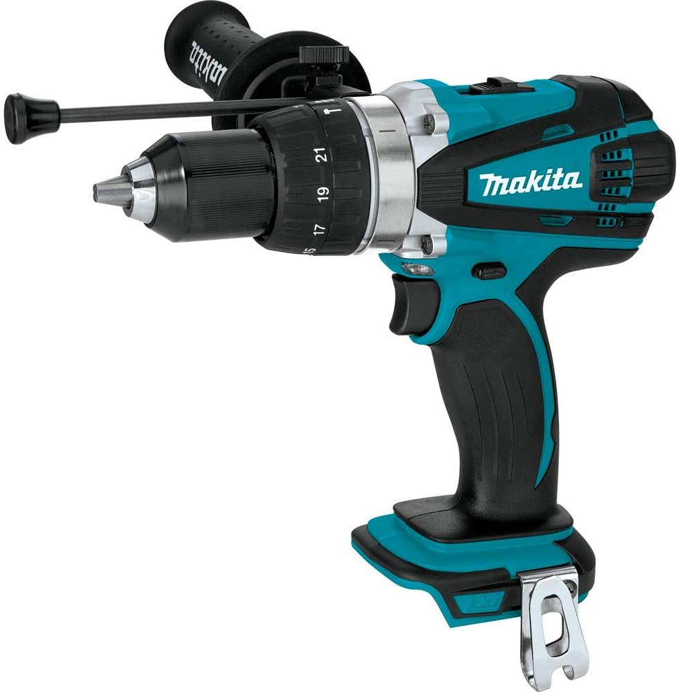 Makita XPH03Z-R 18V LXT Cordless Lithium-Ion Hammer Drill Driver (Bare Tool) (Renewed)