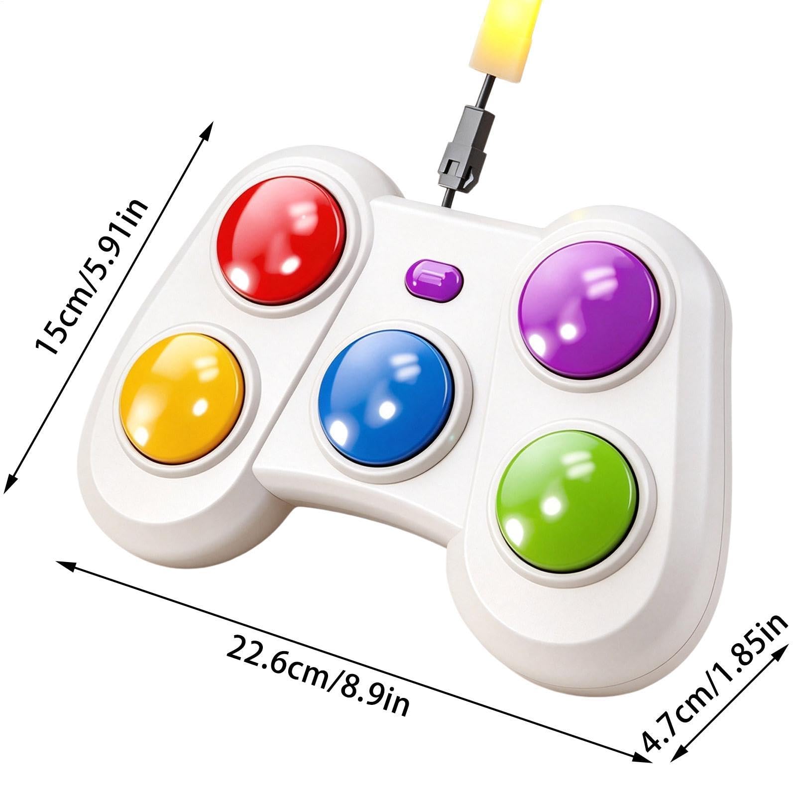 De Bolsillo Portátil Ritmo Portátil Con Sonido Y Luz