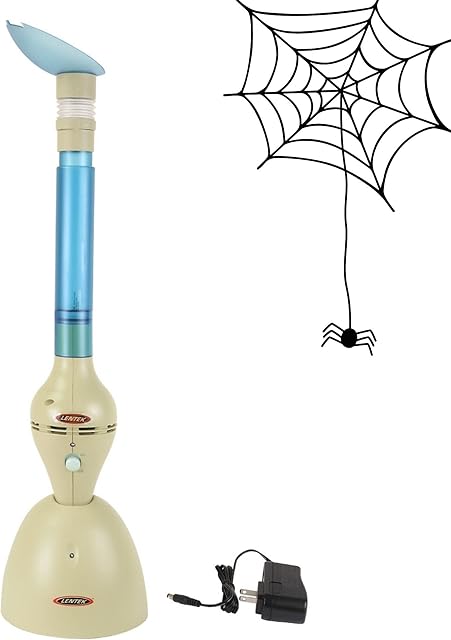 Lentek Cordless Battery Operated Vacuum Spider Catcher with Charging Stand, Rechargeable Electronic Insect Trap without harming, Bug Catcher for Spider Creepy Crawlies Wasp Ant Fly Home Cottage RV