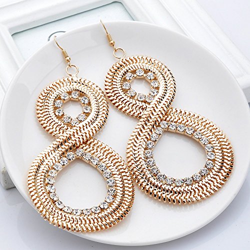 Lureme® Elegante stile retrò ciondolo tono lega