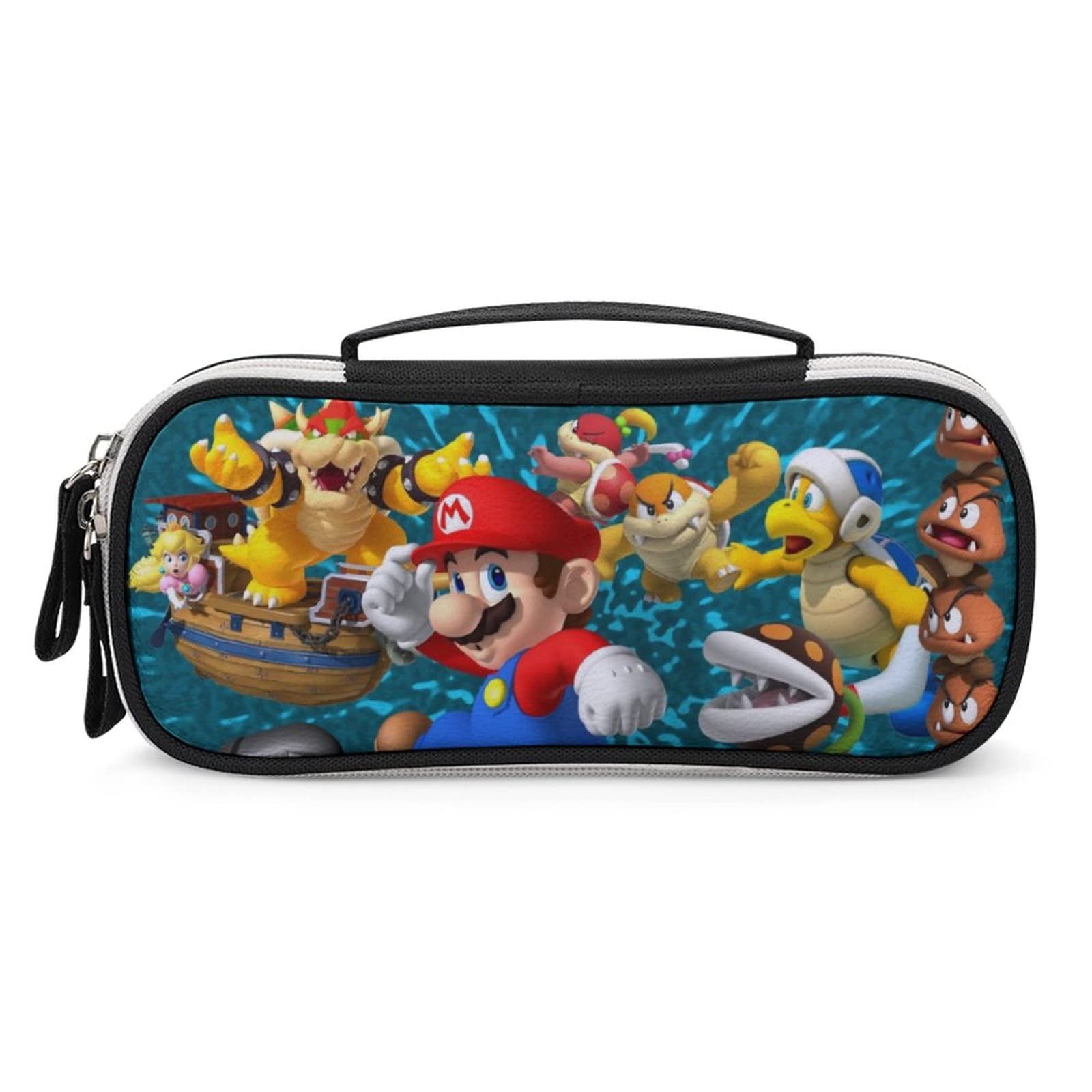 Amazon.co.jp: マリオ ペンケース 大容量 筆箱 多機能 筆入れ 大容量