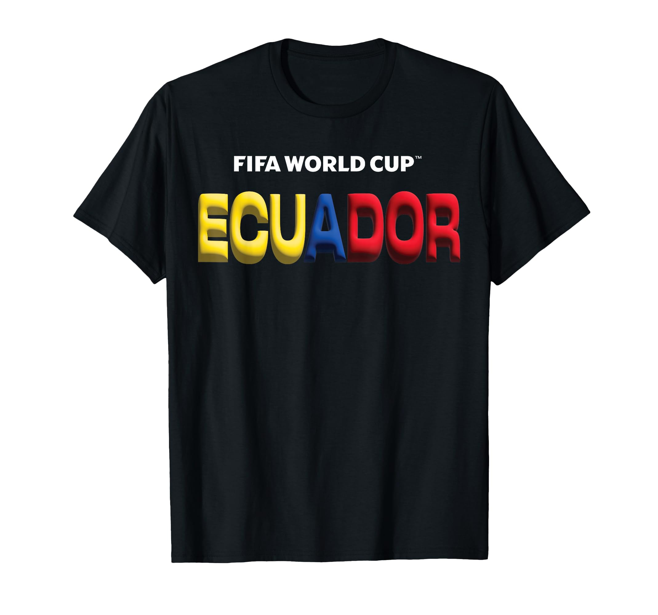 FIFA World CUP26 Ecuador Bubble Color T-Shirt