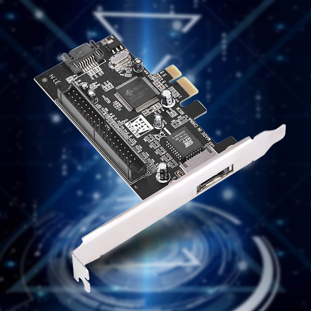 Syba 1 Porta ATA133 PATA IDE E 2 Portas SATA II PCI Cartão Controlador - Foto 10