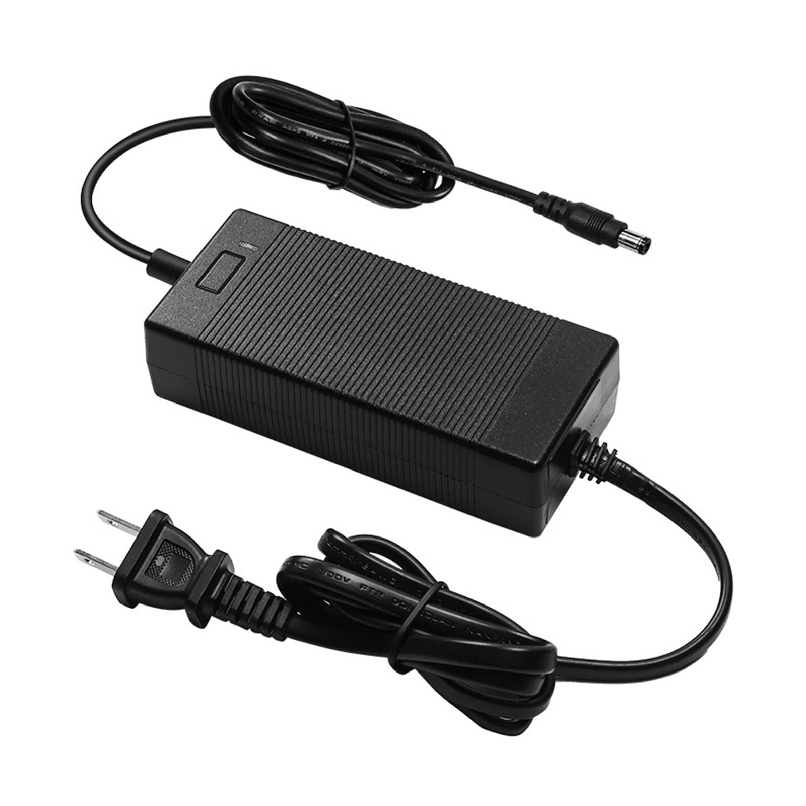 Adaptador de corriente de 12V 5A con cable doble US para tiras LED 5