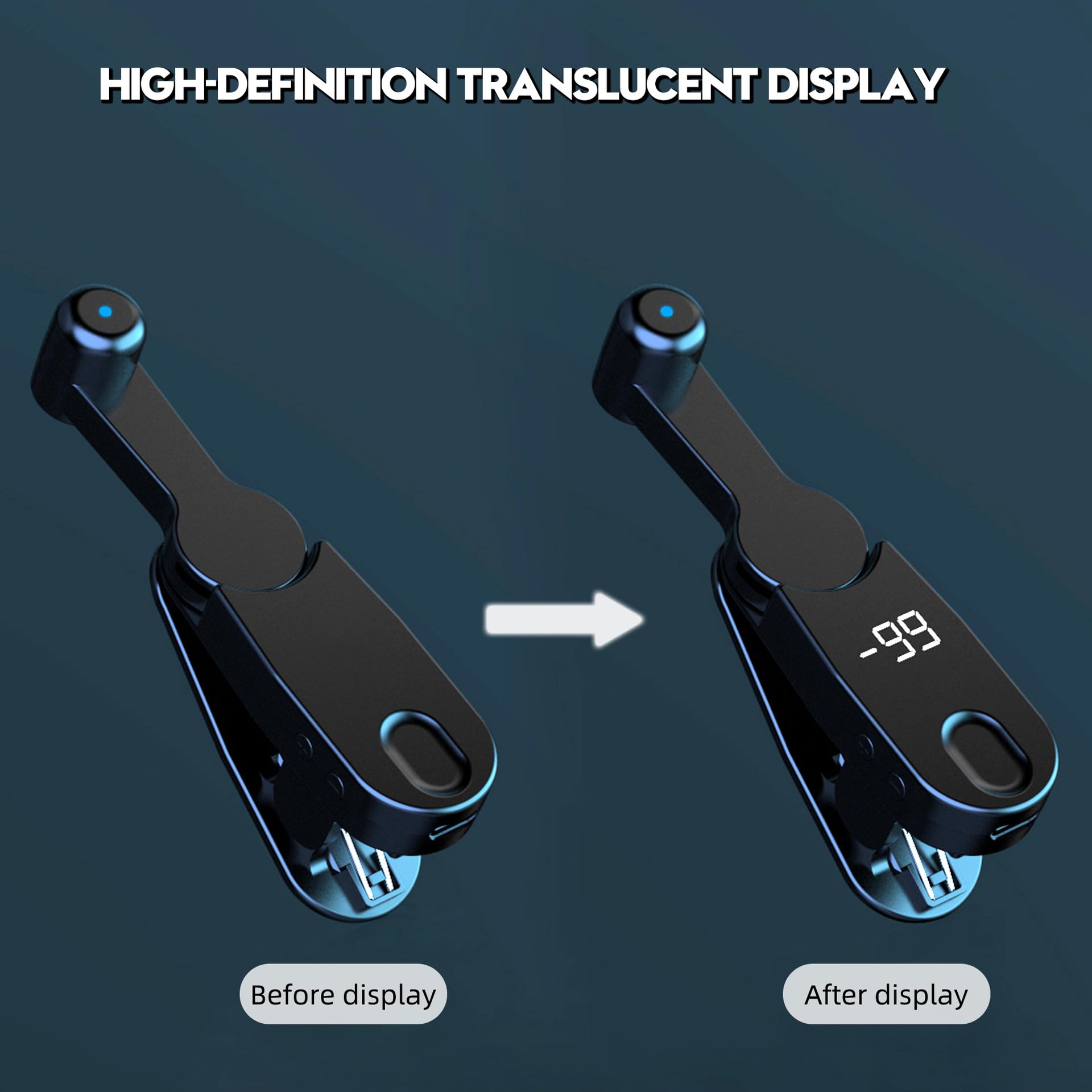 Clicker automatico per schermo 2025, dispositivo clicker automatico a velocità regolabile per attività sullo schermo dello smartphone, clicker automatico per giochi, premi, streaming live, accessorio