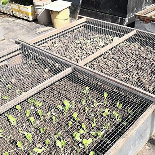 304 Stainless Steel Welded Wire Mesh - 10mm Hole Hardware Cloth for Poultry Enclosure, Garden Fencing, Durable Chicken Wire, Outdoor Use, Sturdy Woven Net