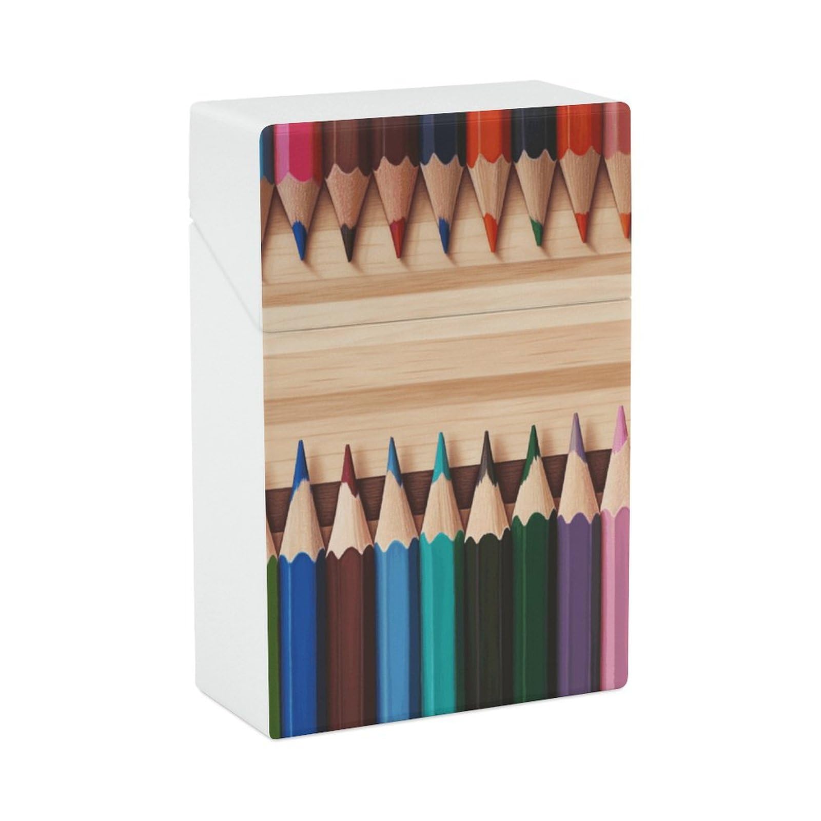 pencil cigarette Amazon.com: Colored Pencils Cigarette Case Box King Size 85mm 20 Capacity  Lightweight & Waterproof Cigarettes Case for Men Women Push to Open Funny  Purse Cigarettes Holder, Cigarette Accessories : Health & Household