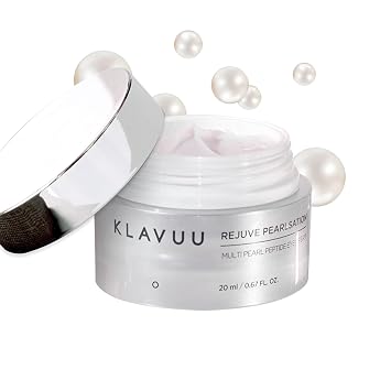 KLAVUU PEARLSATION Enriched Pearl Eye Cream Face Moisturizer, Niacinamide, Enhances Skin Elasticity, Dark Circles Under Eye Treatment with Anti-Aging Hydration, Korean Skin Care 0.68oz/20ml