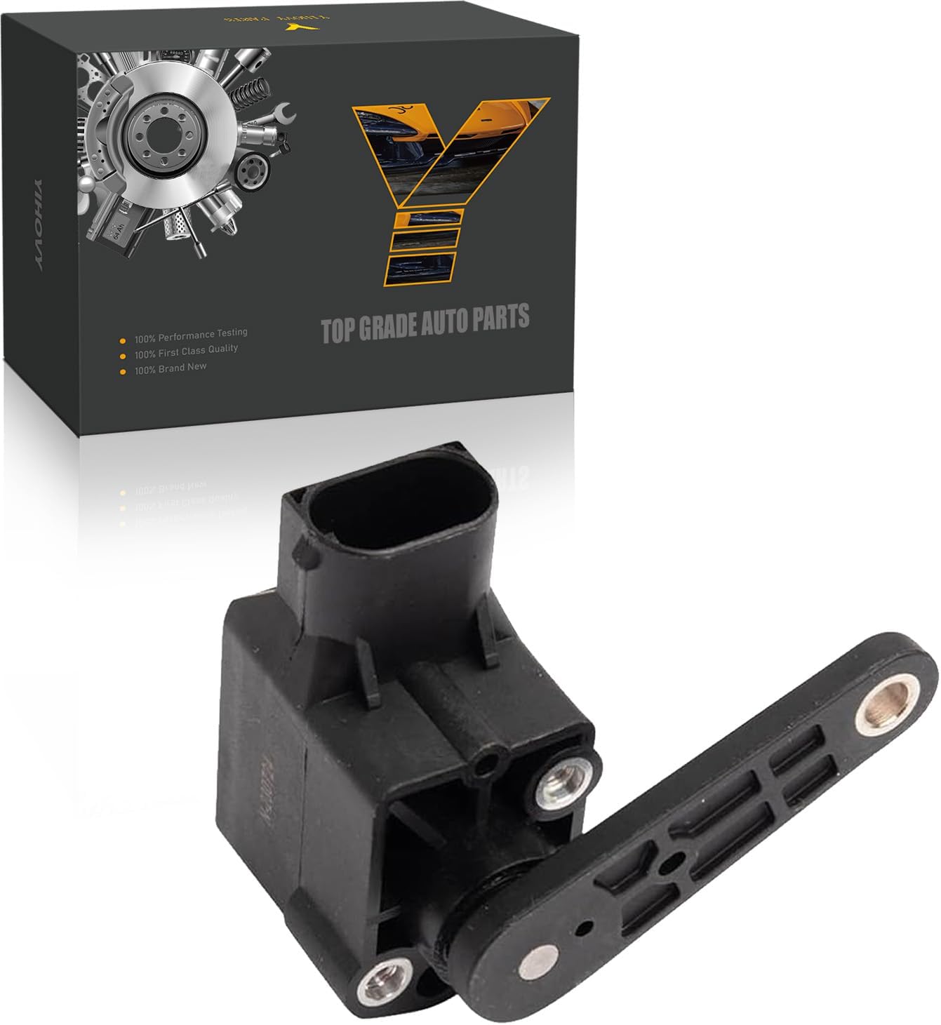 Ride Height Level Sensor Compatible with BMW 320i 323i 325Ci 330i 328i 335D 525i 530i 535Xi 540i 745i 750Li 760Li M3 M5 X3 X5 Z4 Alpina B7, 37141093700, 37140141445, 37146784697, 37141093700