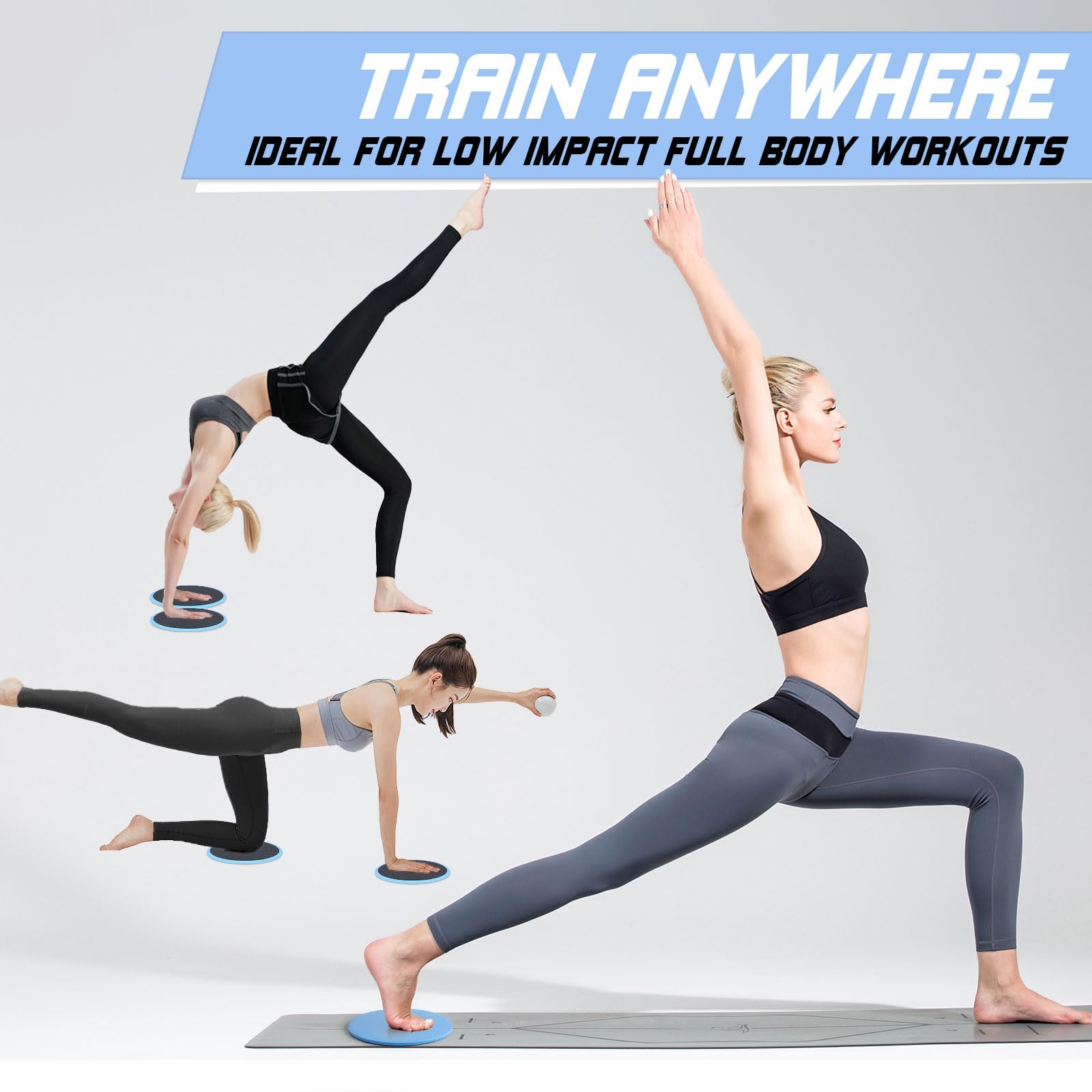 Snapklik.com : Krightlink Exercise Core Sliders Core Sliding Discs ...