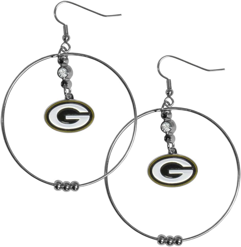 NFL 2-Inch Hoop Earrings
