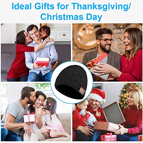 Cappello Bluetooth Regali Natale, Cappello Uomo