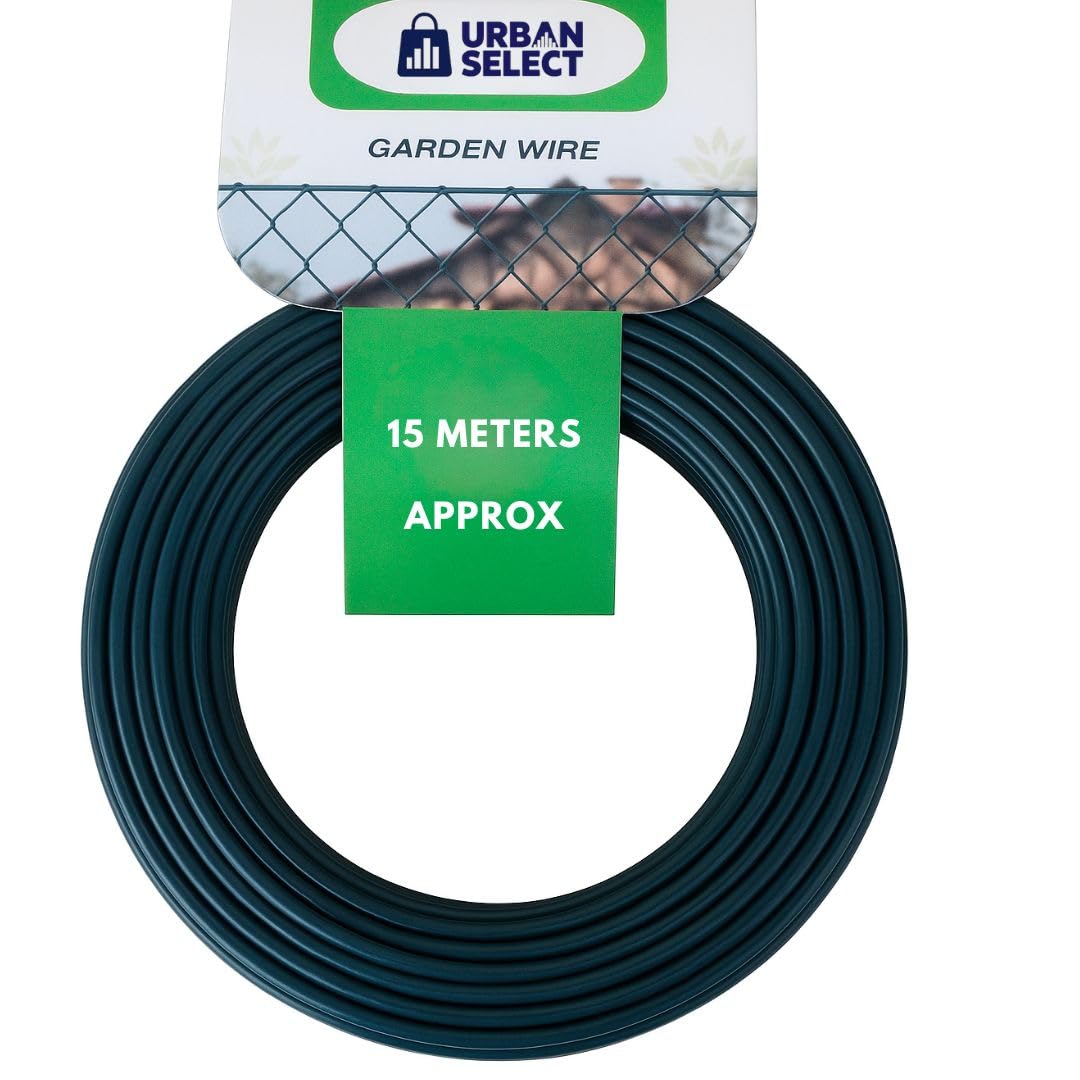 URBAN SELECT™ 15m x 2mm Garden Plant Twist Tie – Heavy-Duty Wire for Plant Support, Training, and Tying | Reusable, Weatherproof for Nursery & Home Garden 15meters (1 Pc)-image-14