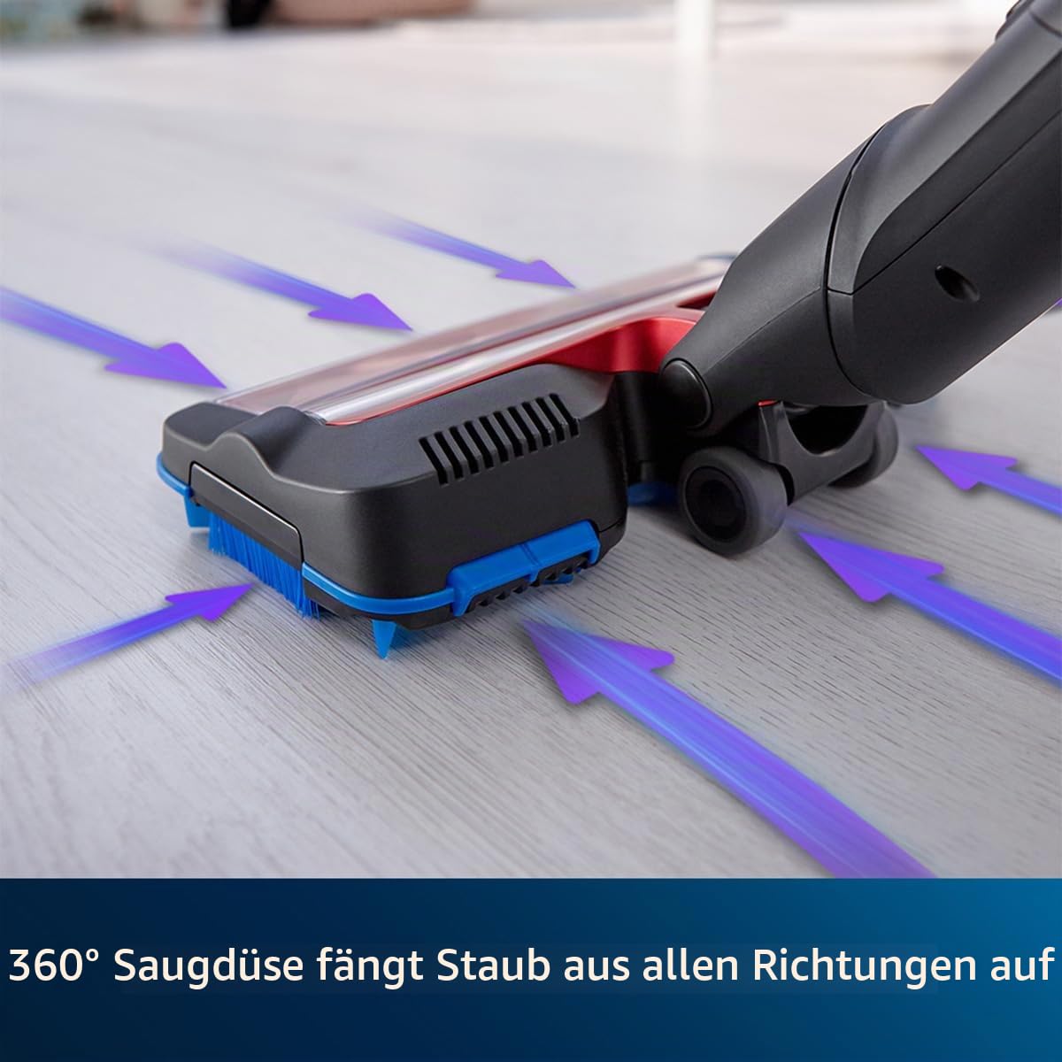 Philips XC7043, Vertikalstaubsauger, schwarzes, 50h x 40L x 35w (Centimeters)