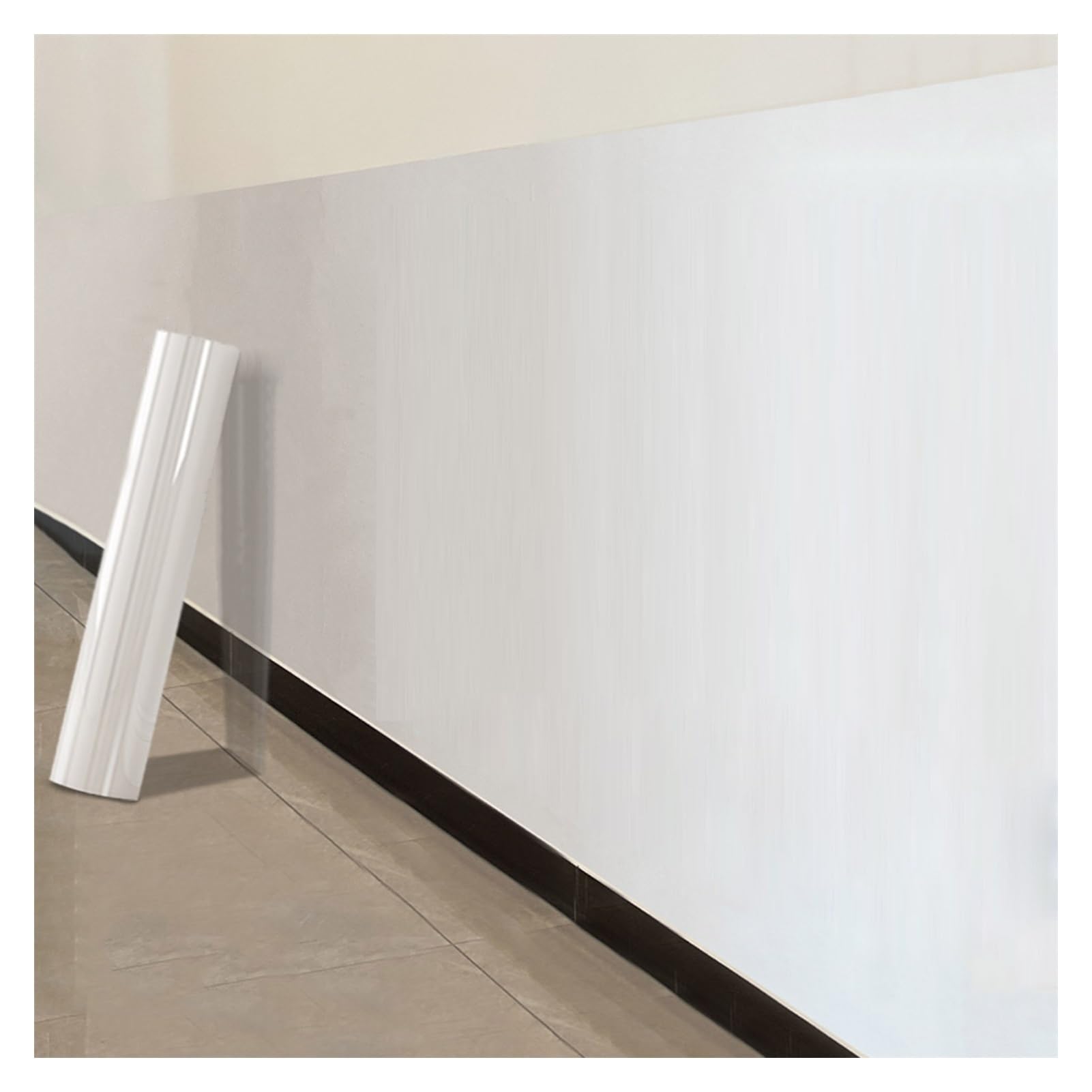 Dry Erase Electrostatic Whiteboard Roll Office Home Classroom White Multiple Sizes(23.7x393.8IN(0.6x10m))