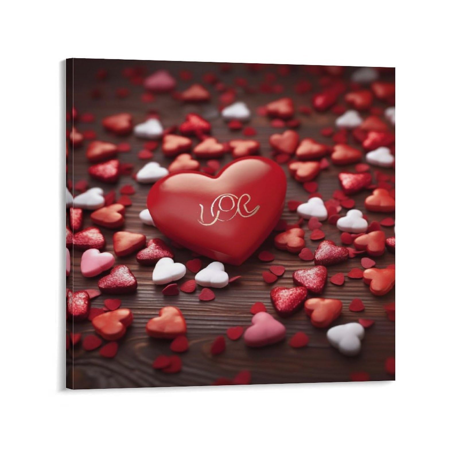 NTVOWPZO 1 Canvas Wall Art for Bedroom 24x24inch Canvas Prints Artwork for Walls Modern Picture Artwork Painting for Living Room Aesthetic Wall Paintings for Bathroom Kitchen Office Deco