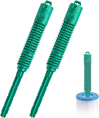 Paquete de 2 varillas minerales de repuesto para filtro de rana mate  Cartucho mineral de spa precargado para jacuzzis y spas, se adapta a la