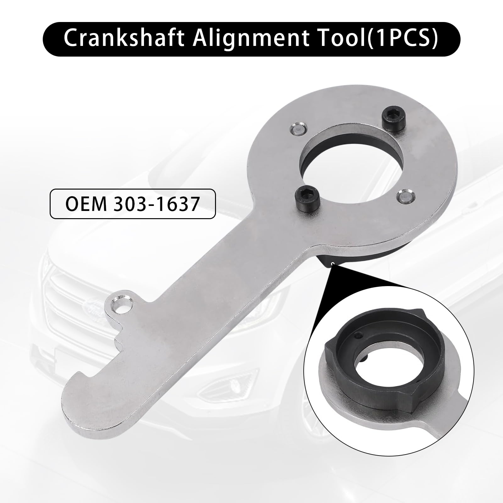 Kit Herramientas de Sincronización del Motor, Conjunto de Herramientas de Sincronización del Motor, Bloqueo del árbol de Levas Aplica Compatible con Ford Transit 2.0 TDCi EcoBlue