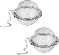 Vista 1 de Tea Steeper, 2 unidades de infusor de té de malla, filtro de té de alta calidad, difusor de intervalo de té con gancho de cadena extendido
