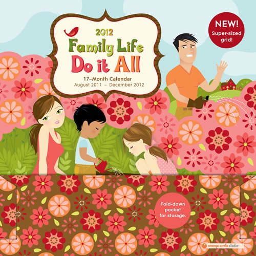 Preisvergleich Produktbild Family Life Do It All! August 2011 - December 2012 Calendar