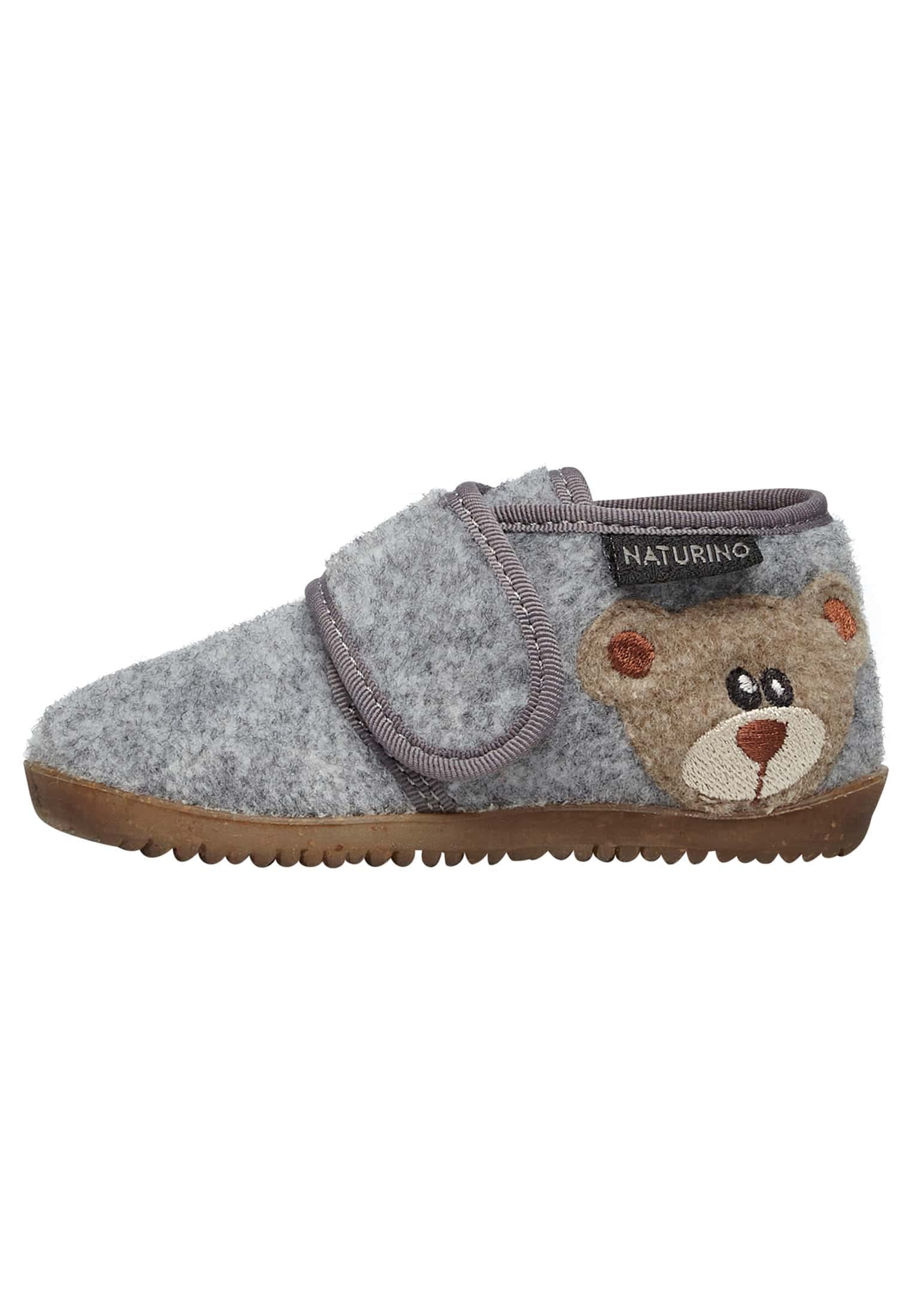 Naturino Pantofole con Patch Orso