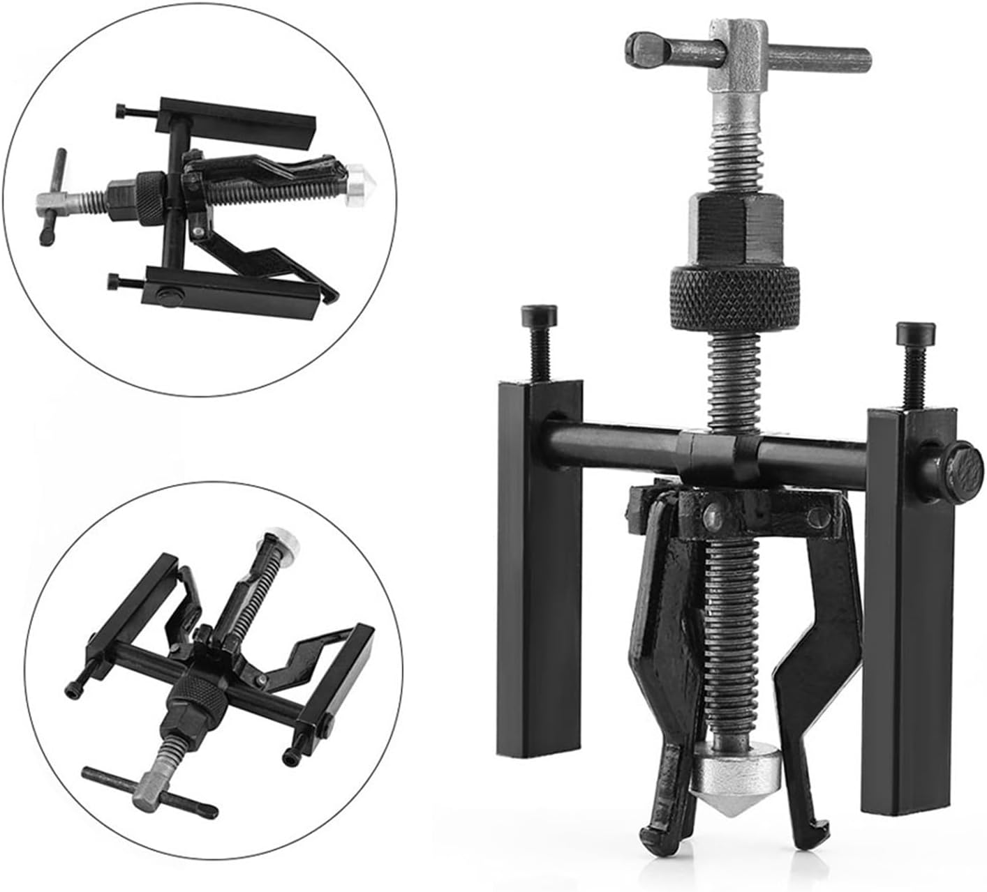 CHICIRIS 3 Jaw Bearing Puller Kit Heavy Duty Gear Extractor for Automotive Repair Professionals and DIY Enthusiasts